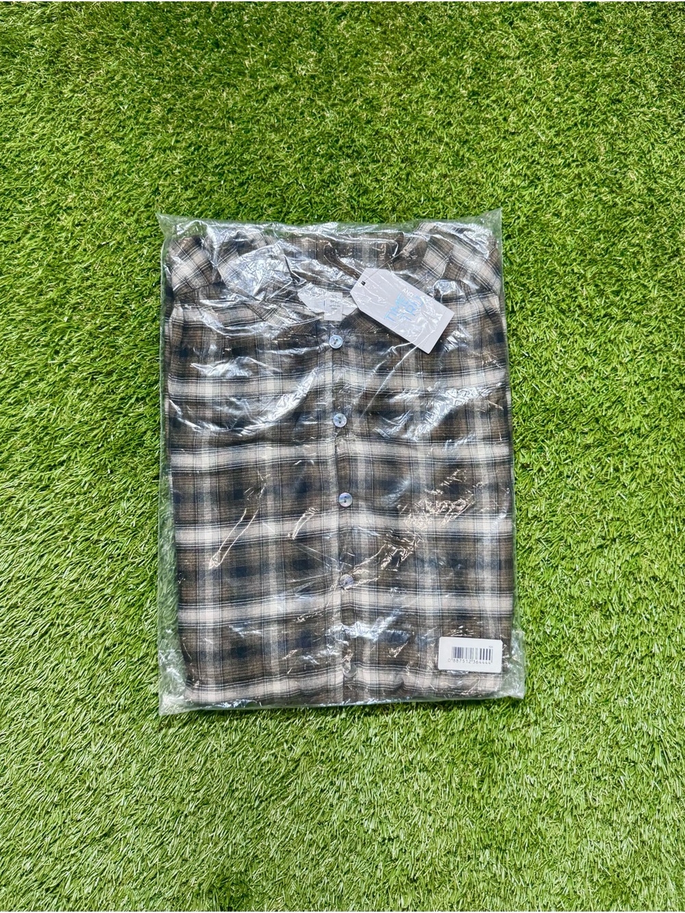 NWT Time And Tru Women’s Flutter Mini Dress Black Soot Plaid Size XS (0-2)